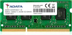 ADATA Premier SO-DIMM 8GB, DDR3L-1600, CL11-11-11-28