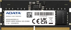 ADATA SO-DIMM 8GB, DDR5-4800, CL40, on-die ECC