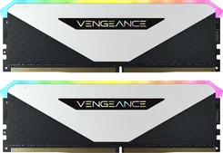 Corsair Vengeance RGB RT White DIMM Kit 16GB, DDR4-3600, CL18-22-22-42