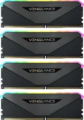 Corsair Vengeance RGB RT Gunmetal DIMM Kit 128GB, DDR4-3200, CL16-20-20-38