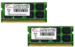 G.Skill SQ Series SO-DIMM Kit 8GB, DDR3-1333, CL9-9-9-24