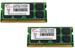 G.Skill SQ Series SO-DIMM Kit 8GB, DDR3-1066, CL7-7-7-20