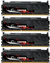G.Skill Sniper DIMM Kit 32GB, DDR3-2133, CL10-12-12-31