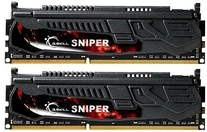 G.Skill Sniper DIMM Kit 8GB, DDR3-2400, CL11-13-13-31