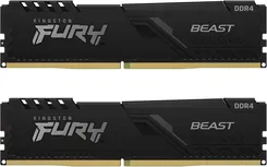 Kingston FURY Beast DIMM Kit 32GB, DDR4-3733, CL19-23-23