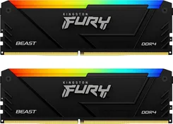 Kingston FURY Beast RGB DIMM Kit 32GB, DDR4-3733, CL19-23-23