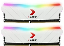 PNY XLR8 Gaming Epic-X RGB White Edition DIMM Kit 16GB, DDR4-3200, CL16-18-18-36
