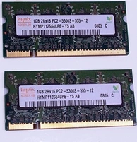 SK hynix SO-DIMM 1GB, DDR2-667, CL5