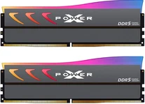 Silicon Power XPOWER Storm RGB gray DIMM Kit 32GB, DDR5-6400, CL32-39-39-102