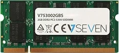 V7 SO-DIMM 2GB, DDR2-667, CL6