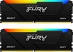 Kingston FURY Beast RGB DIMM Kit 32GB, DDR4-3600, CL18-22-22