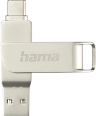 Hama C-Rotate Pro USB Stick 64GB, USB-A 3.0/USB-C 3.0