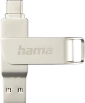 Hama C-Rotate Pro USB Stick 128GB, USB-A 3.0/USB-C 3.0