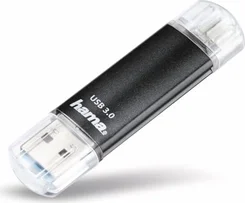Hama FlashPen Laeta Twin 16GB, USB-A 3.0/USB 2.0 Micro-B