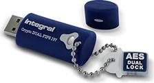 Integral Crypto Dual Drive FIPS 197 32GB, USB-A 3.0