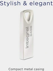Integral Metal Arc 64GB, USB-A 2.0