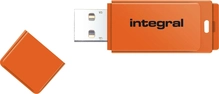 Integral Neon orange 16GB, USB-A 2.0