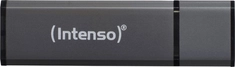 Intenso Alu Line anthrazit 64GB, USB-A 2.0