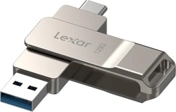 Lexar JumpDrive D40E 128GB, USB-A 3.0/USB-C 3.0