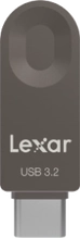 Lexar JumpDrive E32c 128GB, USB-A 3.0/USB-C 3.0