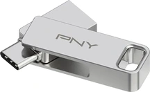 PNY Duo-Link Dual Flash Drive 128GB, USB-A 3.0/USB-C 3.0