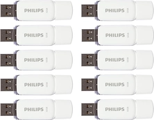 Philips Snow Edition 32GB, USB-A 2.0, 10er-Pack