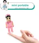 Diverse USB-Sticks Cartoon Krankenschwester rosa 8GB, USB-A 2.0