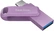 SanDisk Ultra Dual Drive Go USB Type-C Lavender 128GB, USB-A 3.0/USB-C 3.0