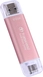 Transcend ESD310P Pink 512GB, USB-A 3.1/USB-C 3.1