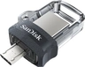 SanDisk Ultra Dual Drive m3.0 128GB, USB-A 3.0/USB 2.0 Micro-B