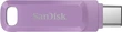SanDisk Ultra Dual Drive Go USB Type-C Lavender 128GB, USB-A 3.0/USB-C 3.0