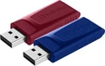 Verbatim Store 'n' Go Slider 32GB, USB-A 2.0, 2er-Pack
